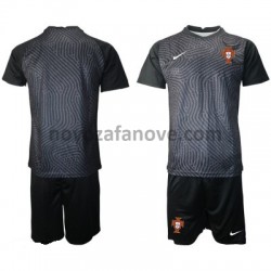 Nogometni Dres Portugal Golmanski Dječji Domaći Euro 2020 Kratkih Rukava