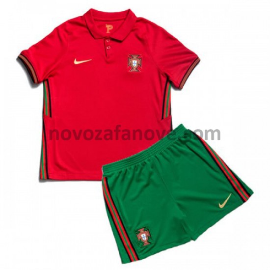 Nogometni Dres Portugal Dječji Domaći Euro 2020 Kratkih Rukava