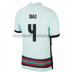 Nogometni Dres Portugal Ruben Dias 4 Gostujući Euro 2020 Kratkih Rukava