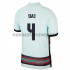 Nogometni Dres Portugal Ruben Dias 4 Gostujući Euro 2020 Kratkih Rukava