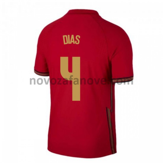 Nogometni Dres Portugal Ruben Dias 4 Domaći Euro 2020 Kratkih Rukava