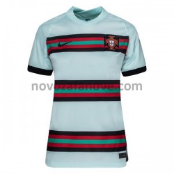 Nogometni Dres Portugal Ženska Gostujući Euro 2020 Kratkih Rukava