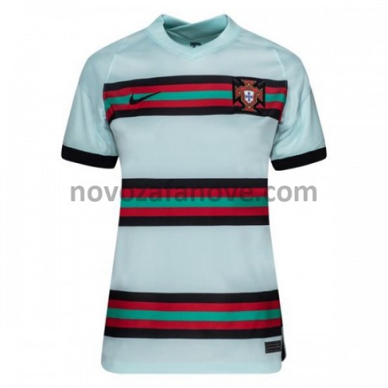 Nogometni Dres Portugal Ženska Gostujući Euro 2020 Kratkih Rukava