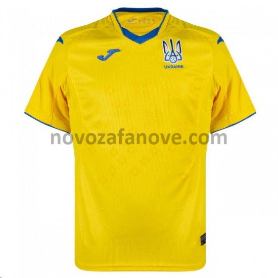Nogometni Dres Ukrajina Domaći 2020-2021 Kratkih Rukava