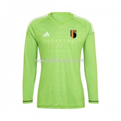 Nogometni Dres Belgija Golmanski Muški Domaći 2021-2022 Dugim Rukavima