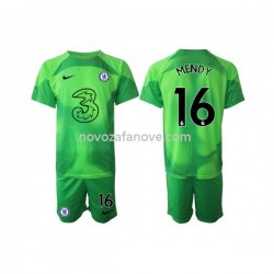 Nogometni Dres Chelsea Edouard Mendy 16 Golmanski Dječji Treći 2022-2023 Kratkih Rukava