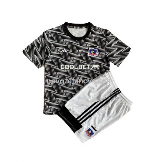 Nogometni Dres Colo-Colo Dječji Četvrti 2023 Kratkih Rukava