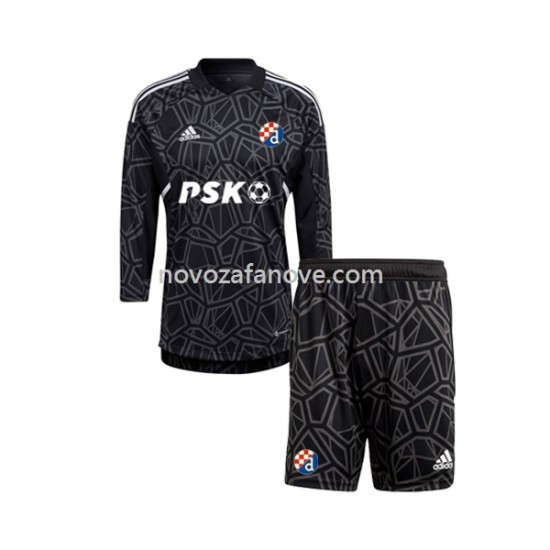 Nogometni Dres Dinamo Zagreb Golmanski Dječji Domaći 2022-2023 Dugim Rukavima