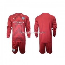 Nogometni Dres Manchester City Golmanski Dječji Domaći 2022-2023 Dugim Rukavima