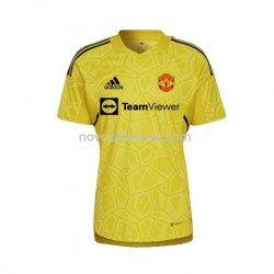 Nogometni Dres Manchester United Golmanski Muški Gostujući 2022-2023 Kratkih Rukava