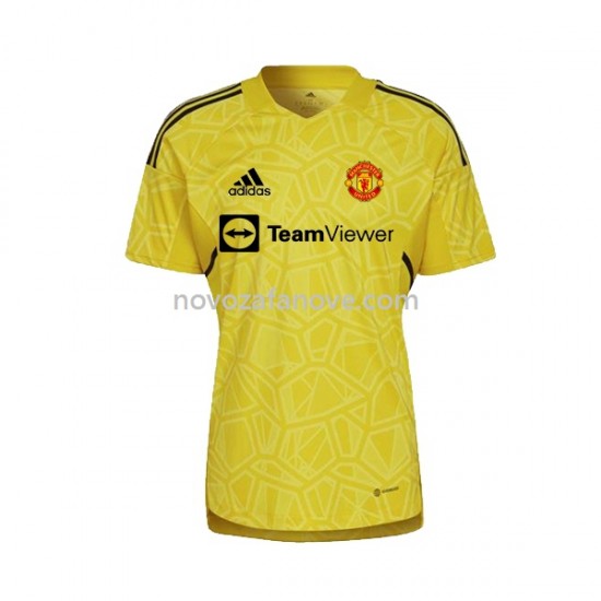 Nogometni Dres Manchester United Golmanski Muški Gostujući 2022-2023 Kratkih Rukava