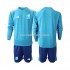 Nogometni Dres Meksiko Golmanski Dječji Gostujući 2022 Dugim Rukavima