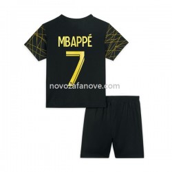 Nogometni Dres Paris Saint-Germain Mbappé 7 Dječji Četvrti 2022-2023 Kratkih Rukava
