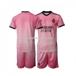 Nogometni Dres Real Madrid Golmanski Dječji Četvrti 2021-2022 Kratkih Rukava