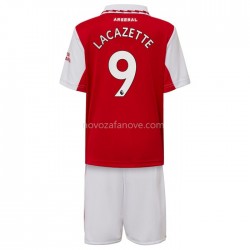 Nogometni Dres Arsenal Lacazette 9 Dječji Domaći 2022-2023 Kratkih Rukava