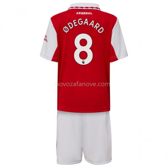 Nogometni Dres Arsenal Odegaard 8 Dječji Domaći 2022-2023 Kratkih Rukava