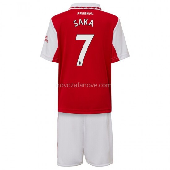Nogometni Dres Arsenal Saka 7 Dječji Domaći 2022-2023 Kratkih Rukava