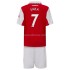 Nogometni Dres Arsenal Saka 7 Dječji Domaći 2022-2023 Kratkih Rukava