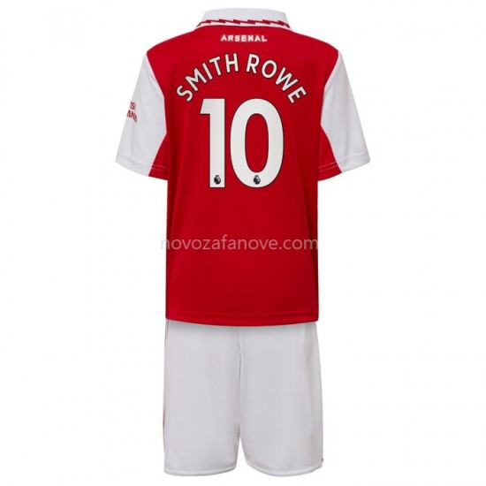 Nogometni Dres Arsenal Smith Rowe 10 Dječji Domaći 2022-2023 Kratkih Rukava