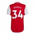 Nogometni Dres Arsenal Xhaka 34 Domaći 2022-2023 Kratkih Rukava
