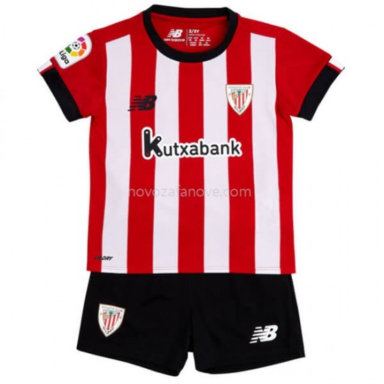 Nogometni Dres Athletic Bilbao Dječji Domaći 2022-2023 Kratkih Rukava