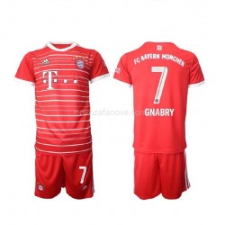 Nogometni Dres Bayern München Gnabry 7 Dječji Domaći 2022-2023 Kratkih Rukava