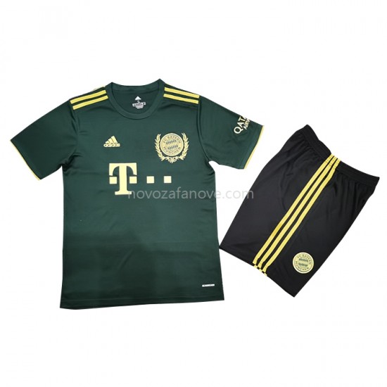 Nogometni Dres Bayern München Dječji Domaći 2021-2022 Kratkih Rukava