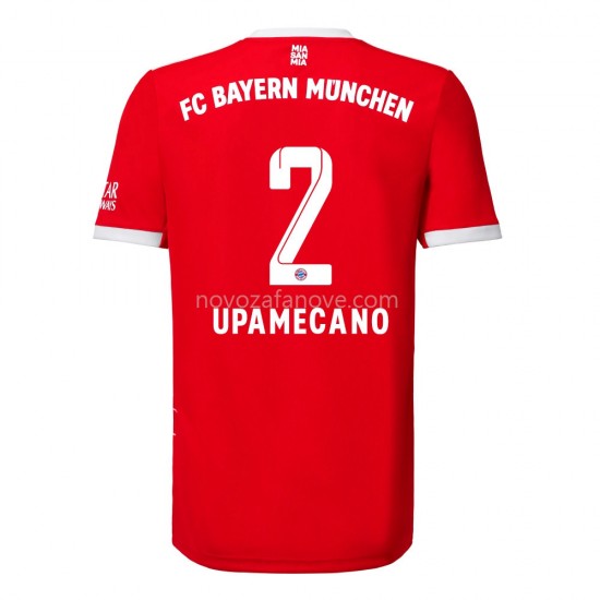 Nogometni Dres Bayern München Upamecano 2 Domaći 2022-2023 Kratkih Rukava