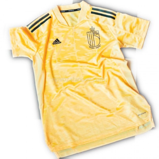 Nogometni Dres Belgija Ženska Gostujući 2022 Kratkih Rukava