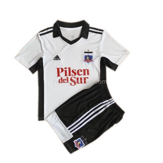 Nogometni Dres Colo-Colo Dječji Domaći 2022 Kratkih Rukava