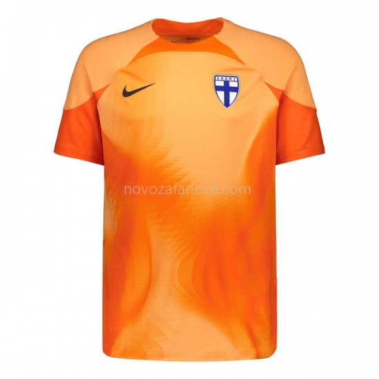 Nogometni Dres Finska Golmanski Domaći 2022 Kratkih Rukava