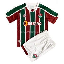 Nogometni Dres Fluminense Dječji Domaći 2022-2023 Kratkih Rukava