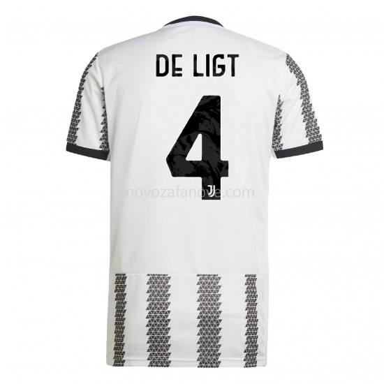 Nogometni Dres Juventus De Ligt 4 Domaći 2022-2023 Kratkih Rukava