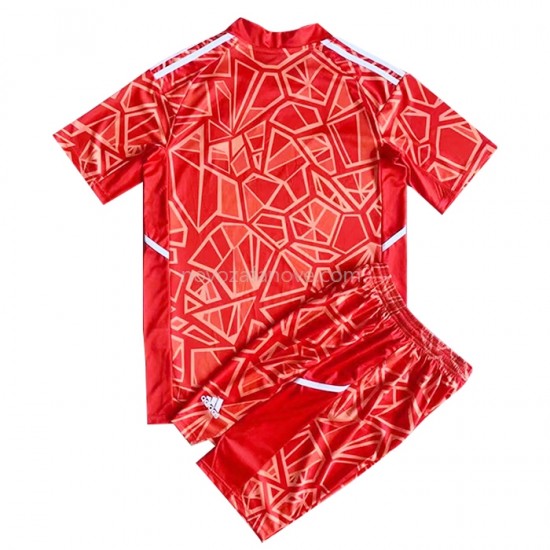 Nogometni Dres Juventus Golmanski Dječji Gostujući 2022-2023 Kratkih Rukava