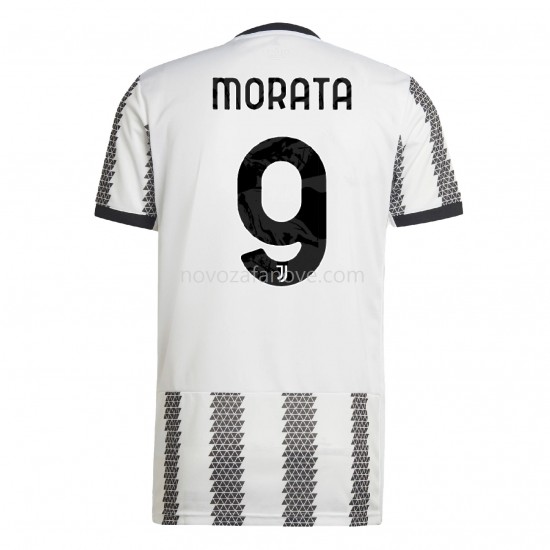 Nogometni Dres Juventus Morata 9 Domaći 2022-2023 Kratkih Rukava