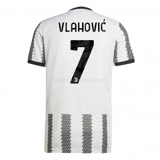 Nogometni Dres Juventus Vlahovic 7 Domaći 2022-2023 Kratkih Rukava