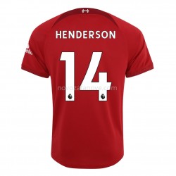 Nogometni Dres Liverpool Henderson 14 Domaći 2022-2023 Kratkih Rukava