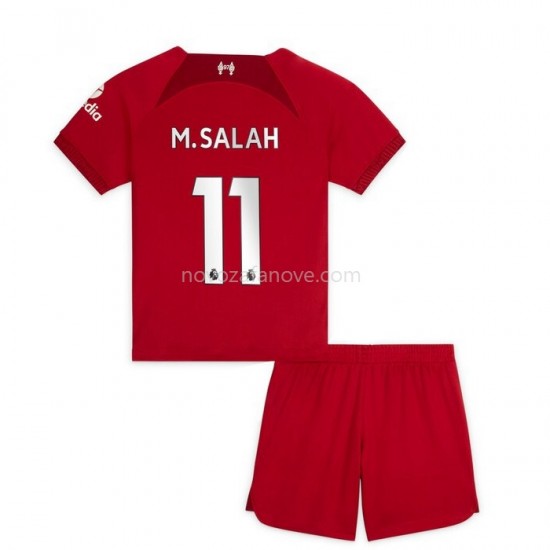 Nogometni Dres Liverpool M.Salah 11 Dječji Domaći 2022-2023 Kratkih Rukava