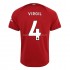 Nogometni Dres Liverpool Virgil 4 Domaći 2022-2023 Kratkih Rukava