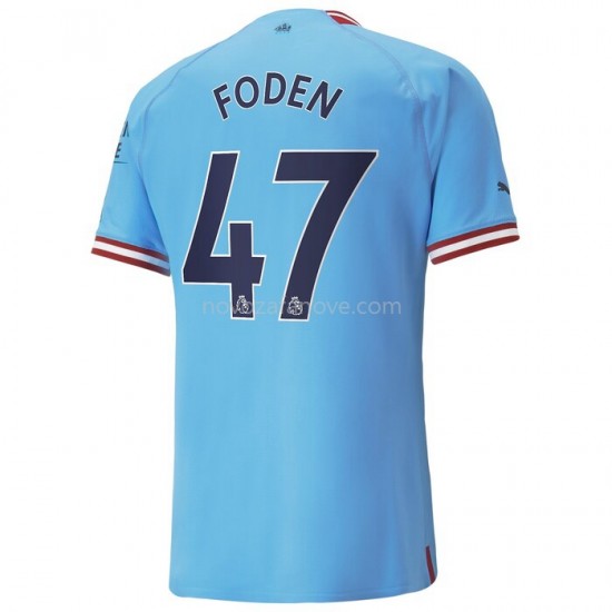 Nogometni Dres Manchester City Foden 47 Domaći 2022-2023 Kratkih Rukava