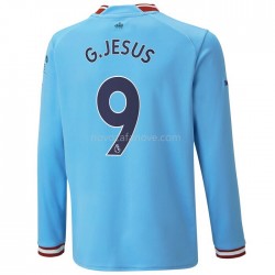 Nogometni Dres Manchester City G.Jesus 9 Domaći 2022-2023 Dugi Rukav