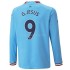 Nogometni Dres Manchester City G.Jesus 9 Domaći 2022-2023 Dugi Rukav