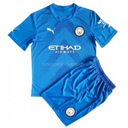 Nogometni Dres Manchester City Golmanski Dječji Gostujući 2022-2023 Kratkih Rukava