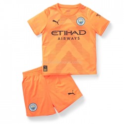 Nogometni Dres Manchester City Golmanski Dječji Treći 2022-2023 Kratkih Rukava