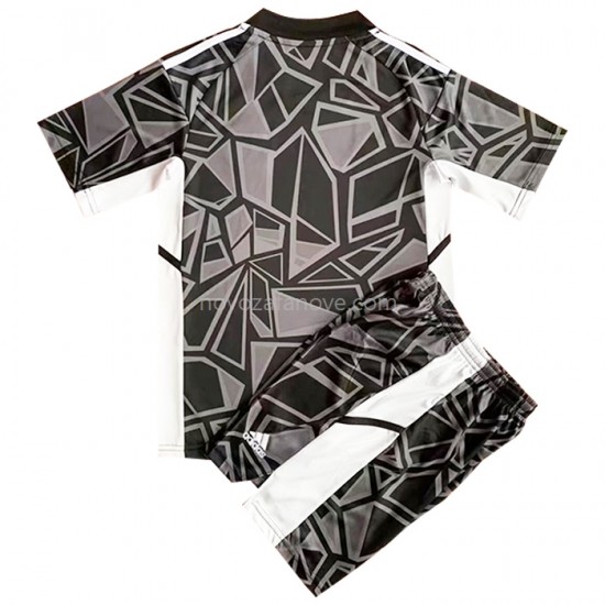 Nogometni Dres Manchester United Golmanski Dječji Gostujući 2022-2023 Kratkih Rukava