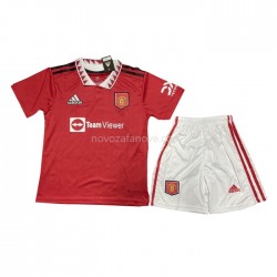 Nogometni Dres Manchester United Dječji Domaći 2022-2023 Kratkih Rukava