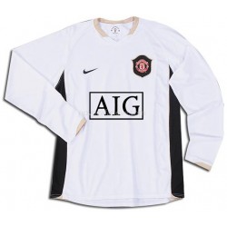 Nogometni Dres Manchester United Gostujući 2006-2007 Kratkih Rukava