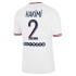 Nogometni Dres Paris Saint-Germain Hakimi 2 Četvrti 2021-2022 Kratkih Rukava