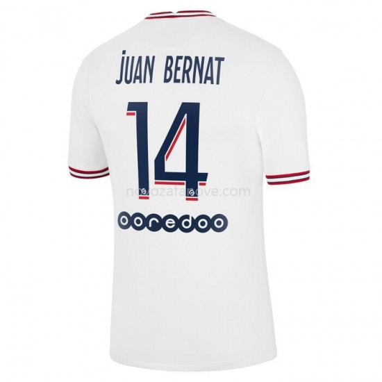 Nogometni Dres Paris Saint-Germain Juan Bernat 14 Četvrti 2021-2022 Kratkih Rukava