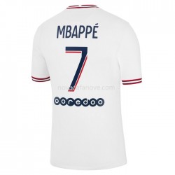 Nogometni Dres Paris Saint-Germain Kylian Mbappé 7 Četvrti 2021-2022 Kratkih Rukava